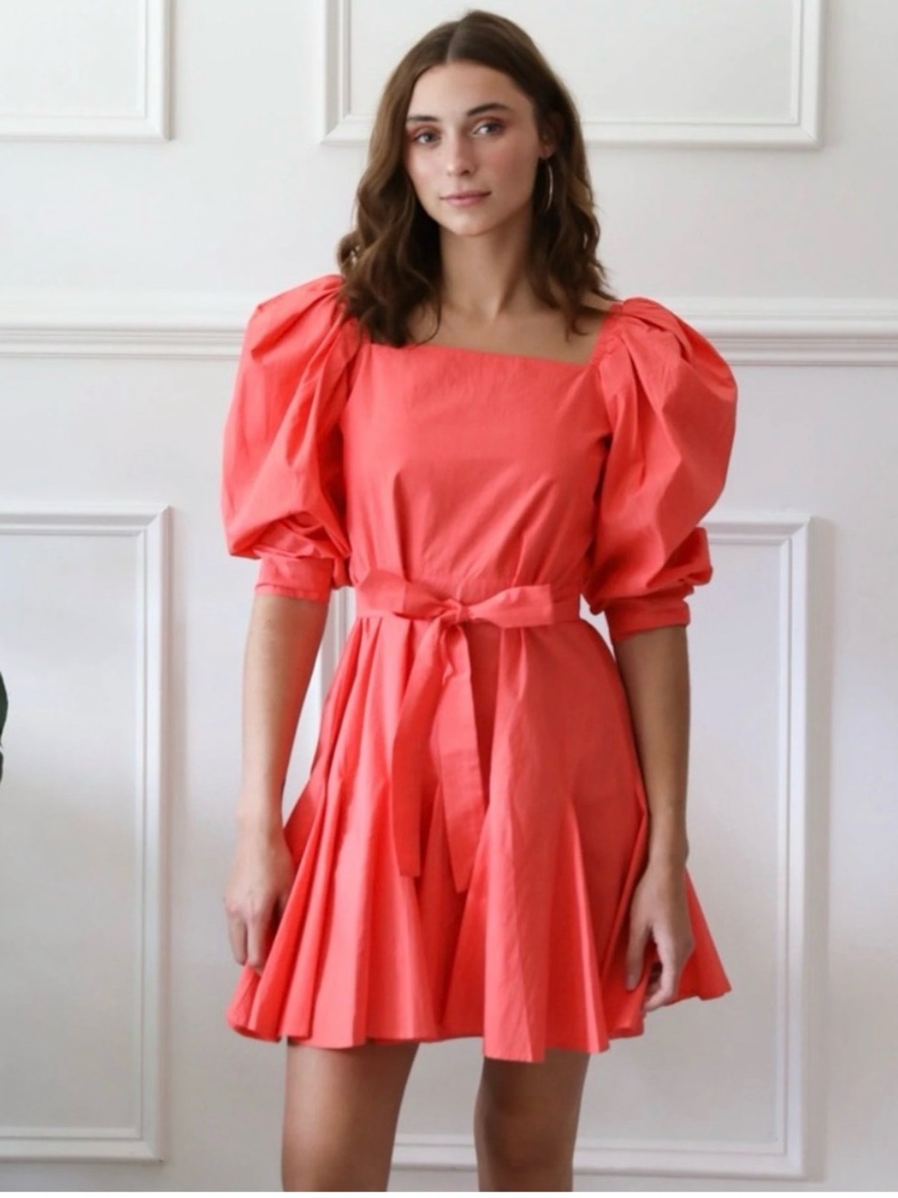 Mille $258msrp Anais 100% Cotton
Dress in Melon, nwt, sz S gorgeous!